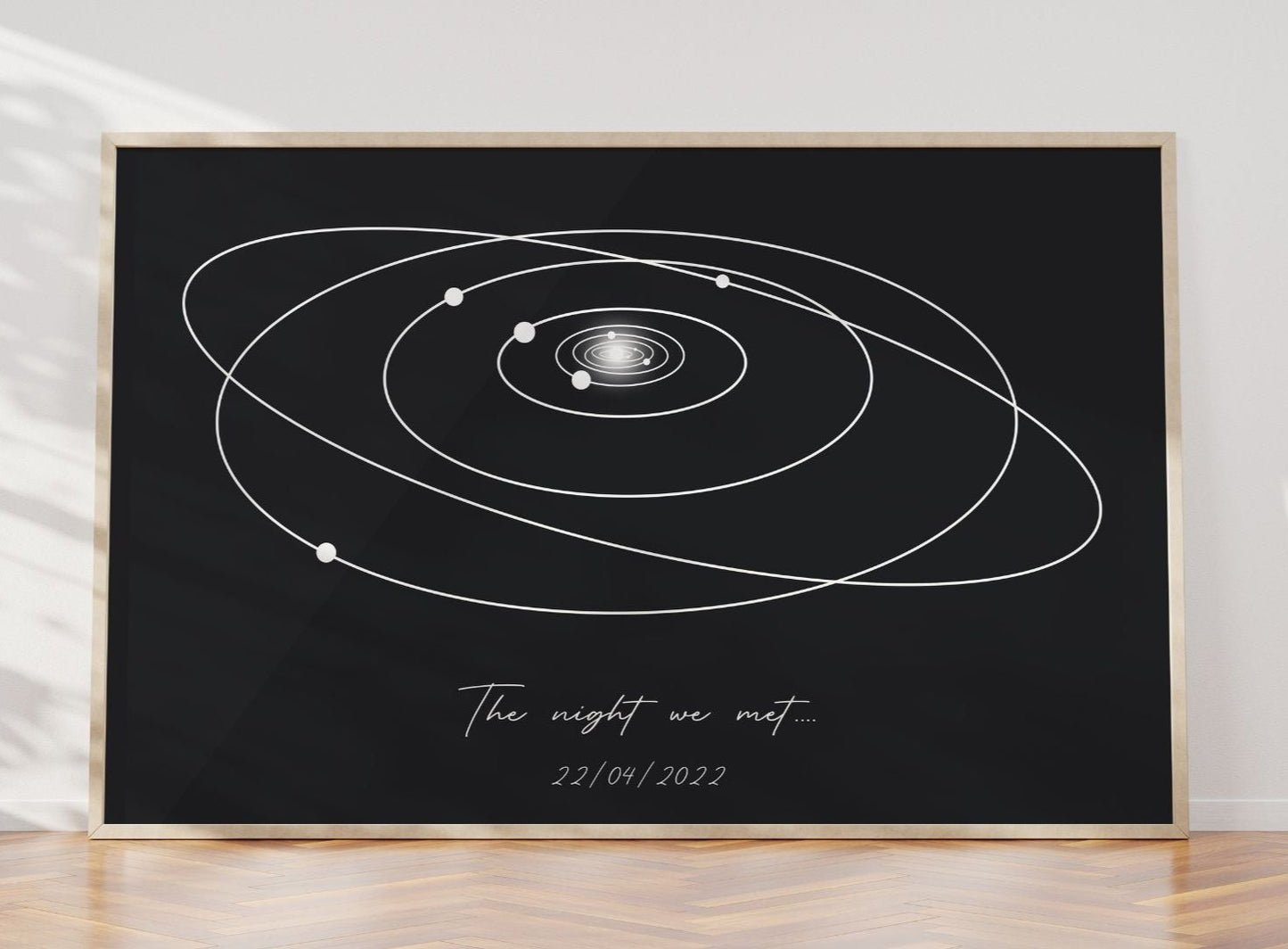 Personalized Solar System Art