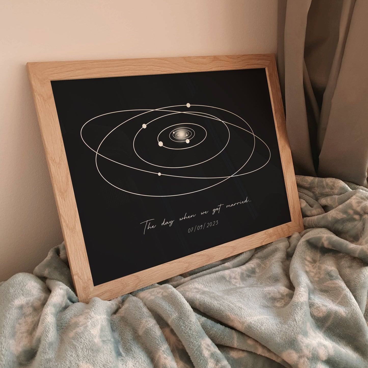 Personalized Solar System Art