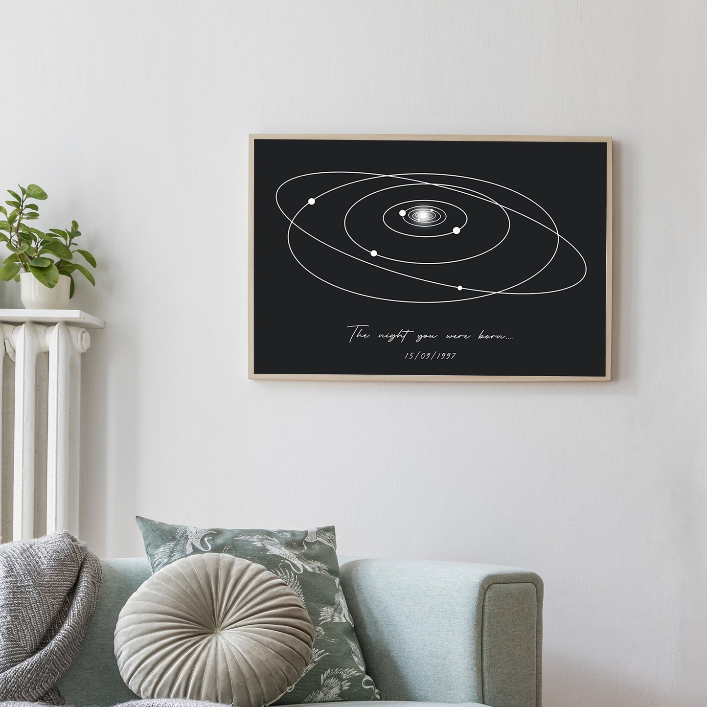 Personalized Solar System Art